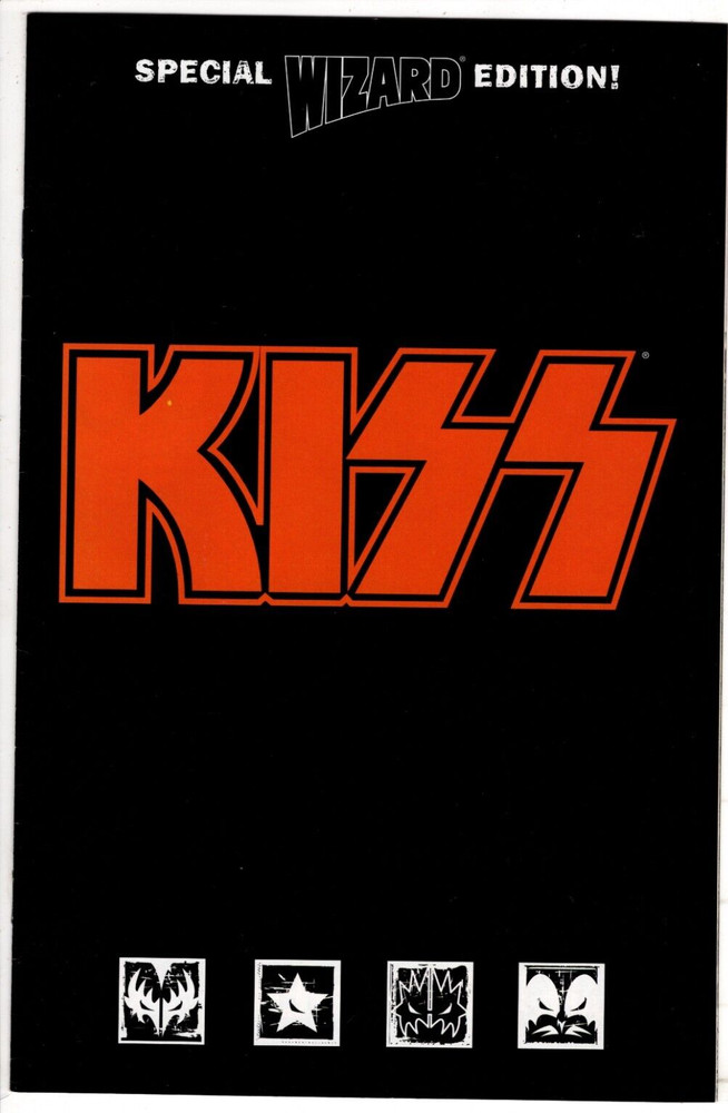KISS Special Wizard Edition Marvel Music Insert Comic Book 1998 NM-