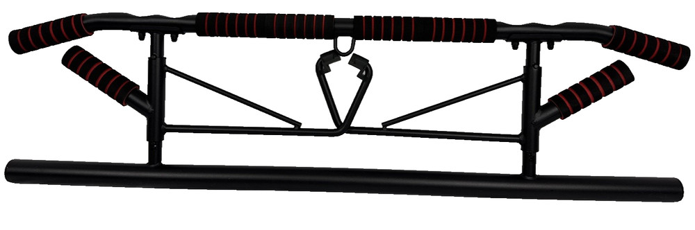 Wall Mounted Pull Up Bar Multi-Grip Heavy Duty Home Gym Strength Training