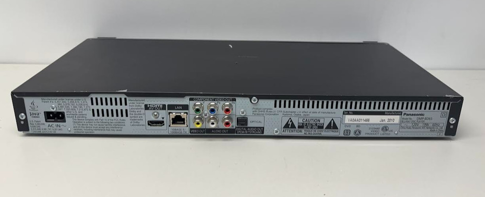 Panasonic DMP-BD655 networked Blu-Ray Disc Player with Remote