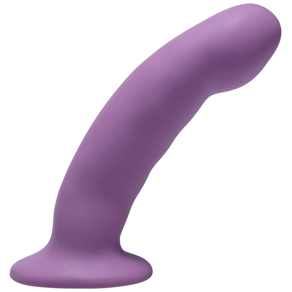 Strap U Flaunt Strap On with Purple Silicone Dildo