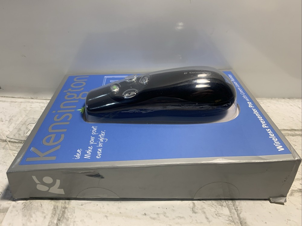 Kensington Presenter Pro Remote Green Laser Pointer - New (Other)