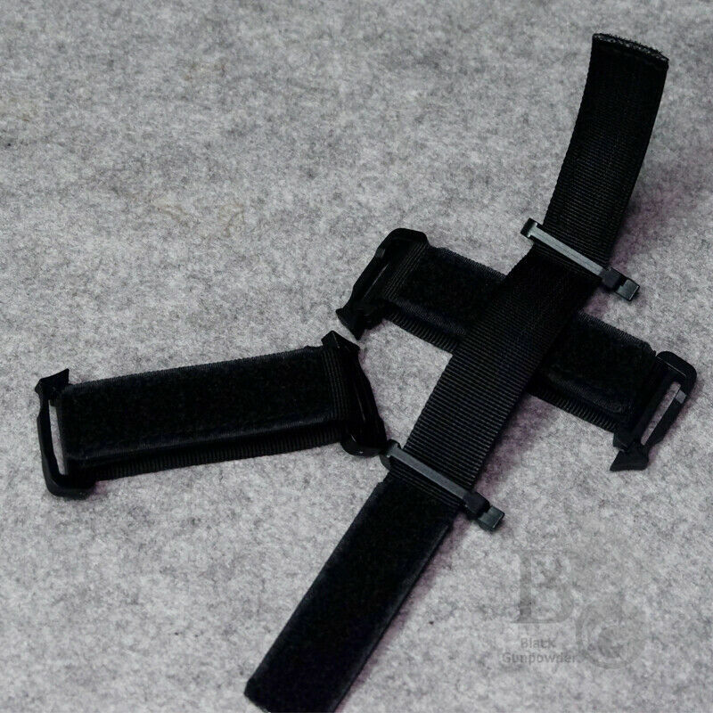 Tactical hook&loop ribbon based mount for MOLLE converter adapter panel patch 1p