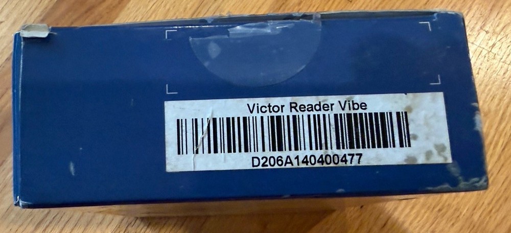 Human Ware Victor Reader Vibe CD MP3 Player in Box
