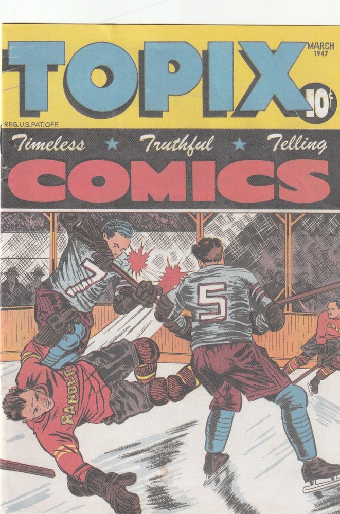 MARCH 1947 TOPIX COMICS BOOKLET