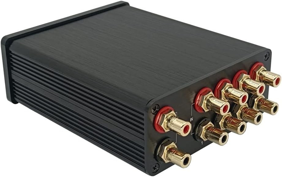 HiFi RCA Switcher Box with 4 Inputs - 1 Output