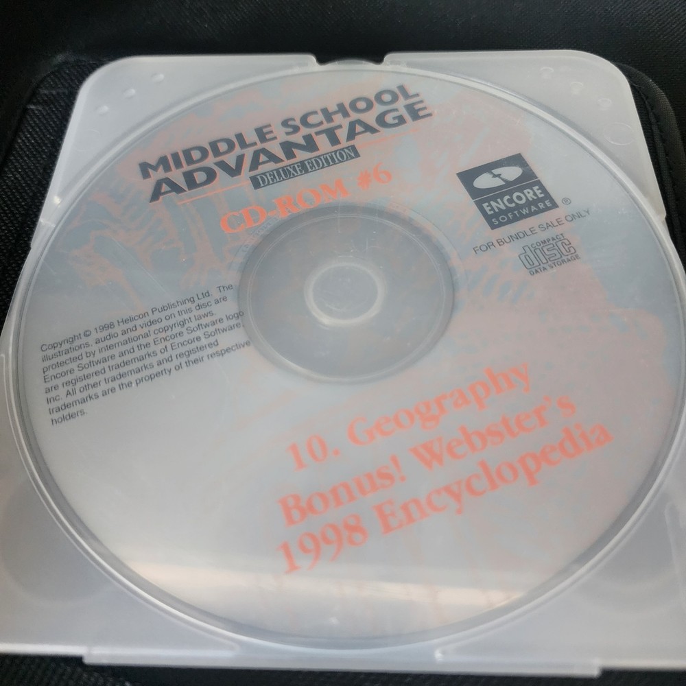 Middle School Advantage 5 Disc Set -Protective Cases