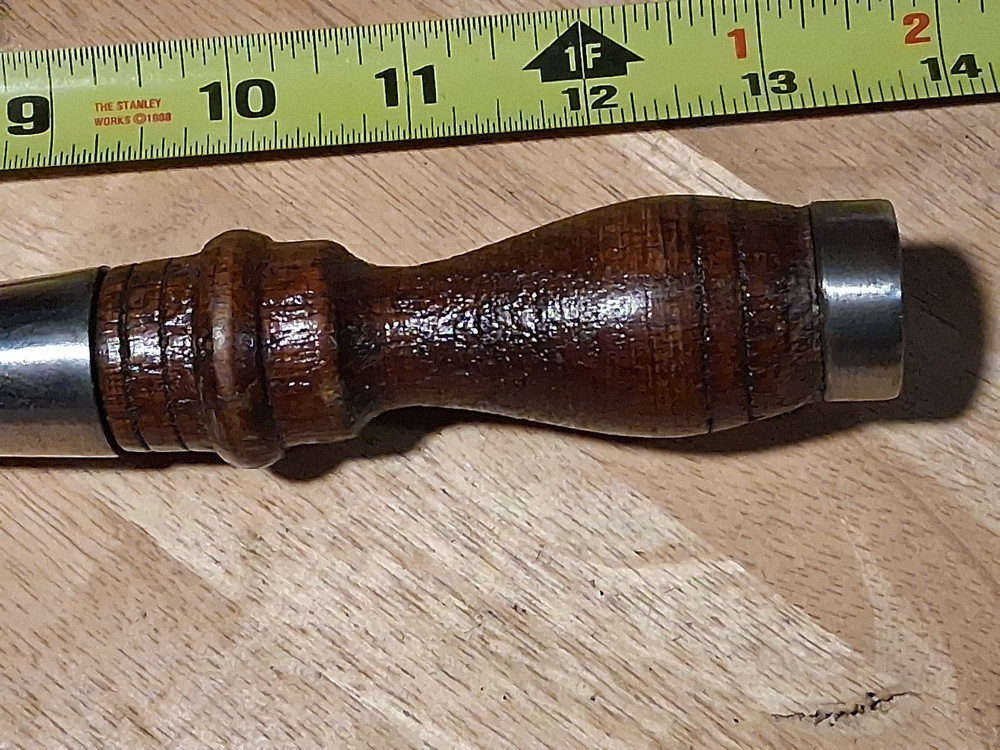 Restored L.&I.J. White 1 3/4" Socket Firmer Chisel