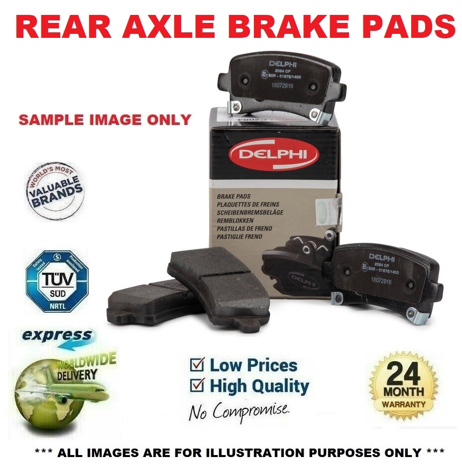 Rear Axle BRAKE PADS SET for MINI One 2014-2017