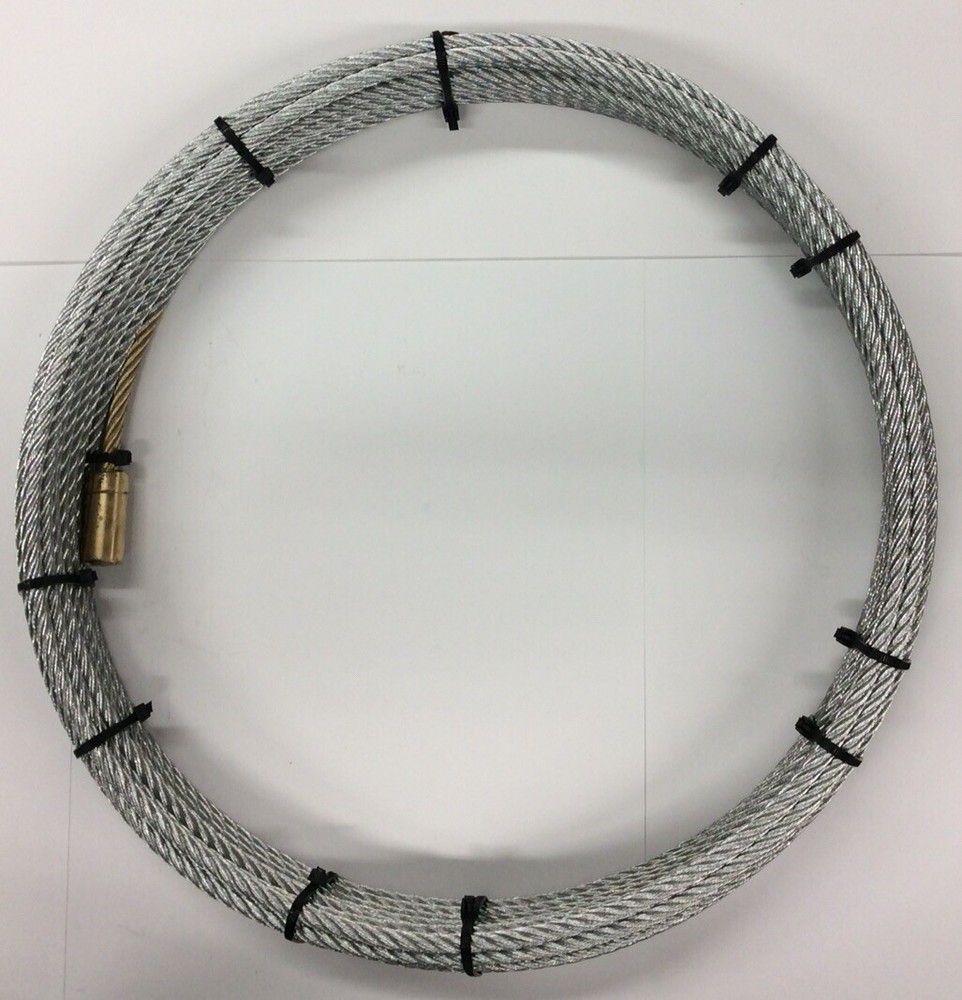 Water Service Line Slitter Puller Trenchless Pipe Replacement Cable 3/8”x 75’