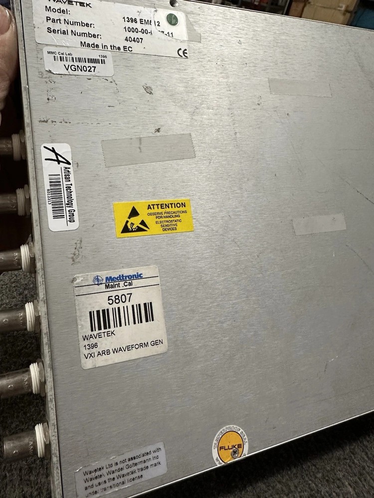 Fluke / Wavetek 1396 50MHz Arbitrary Waveform Synthesizer VXI Module 512k