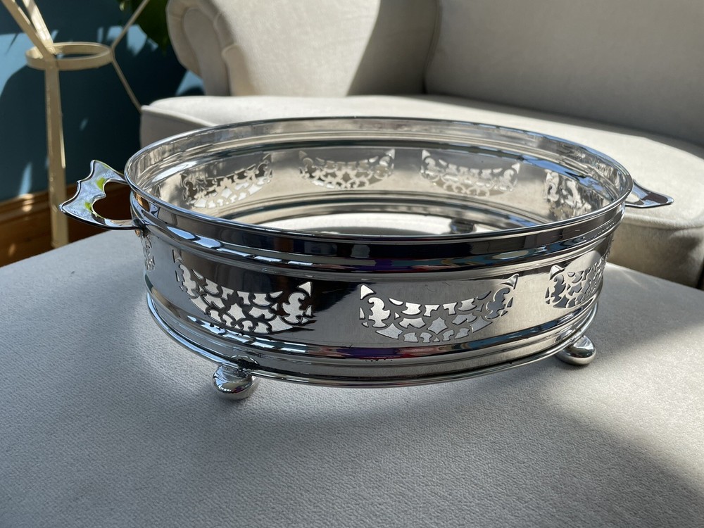 Silver Plated dish holder