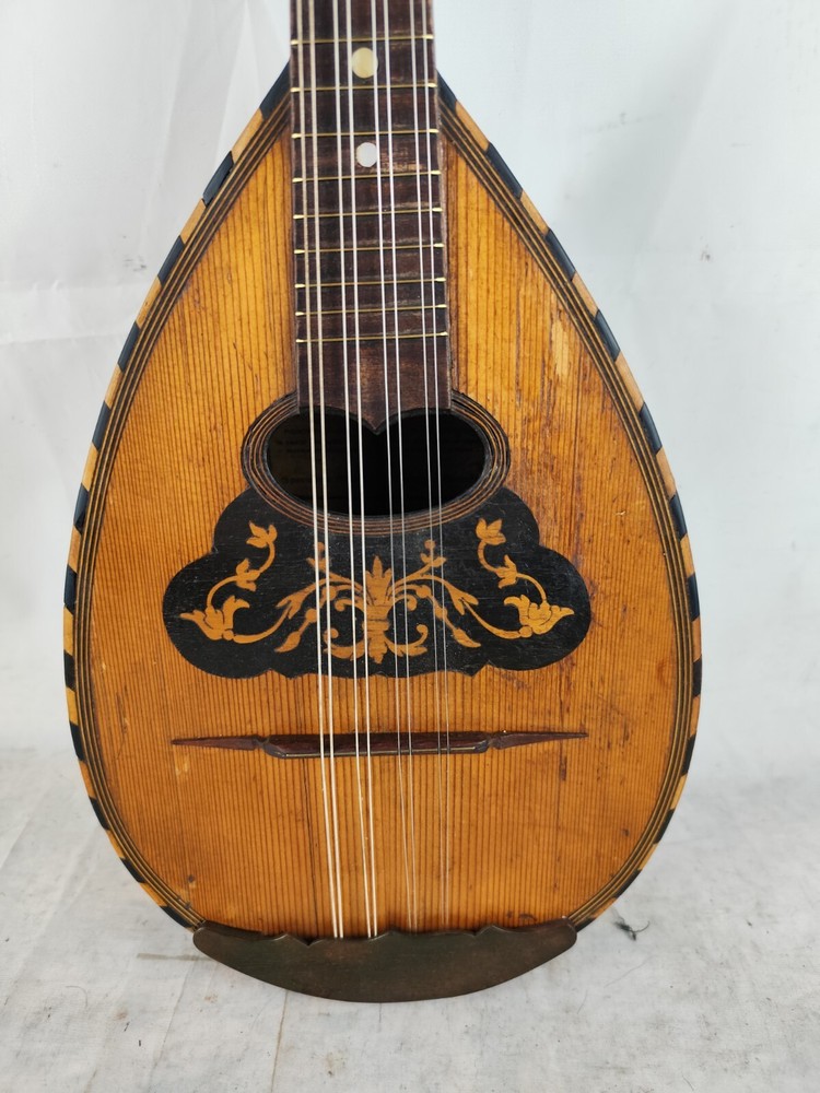 Mandolin 4/4 Giuseppe Minotti 1850 Milan 曼陀林 만돌린マンドリン