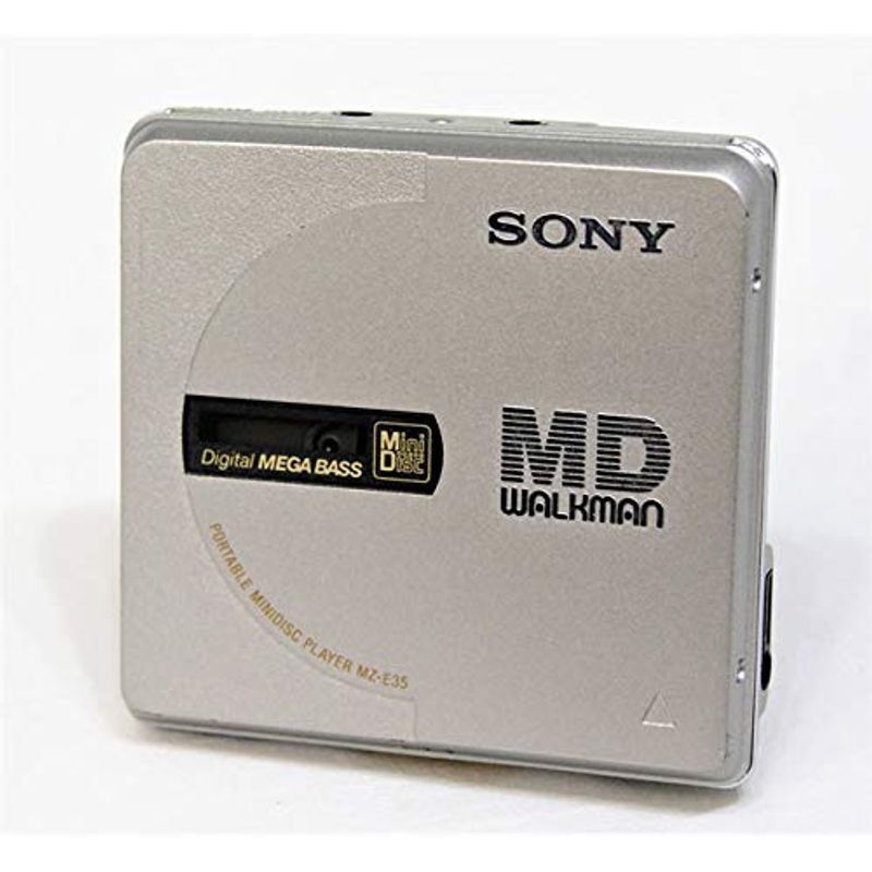 Sony Mz-E35-S Silver Portable Md Player Playback Only Machine/Md Walkmancompatib