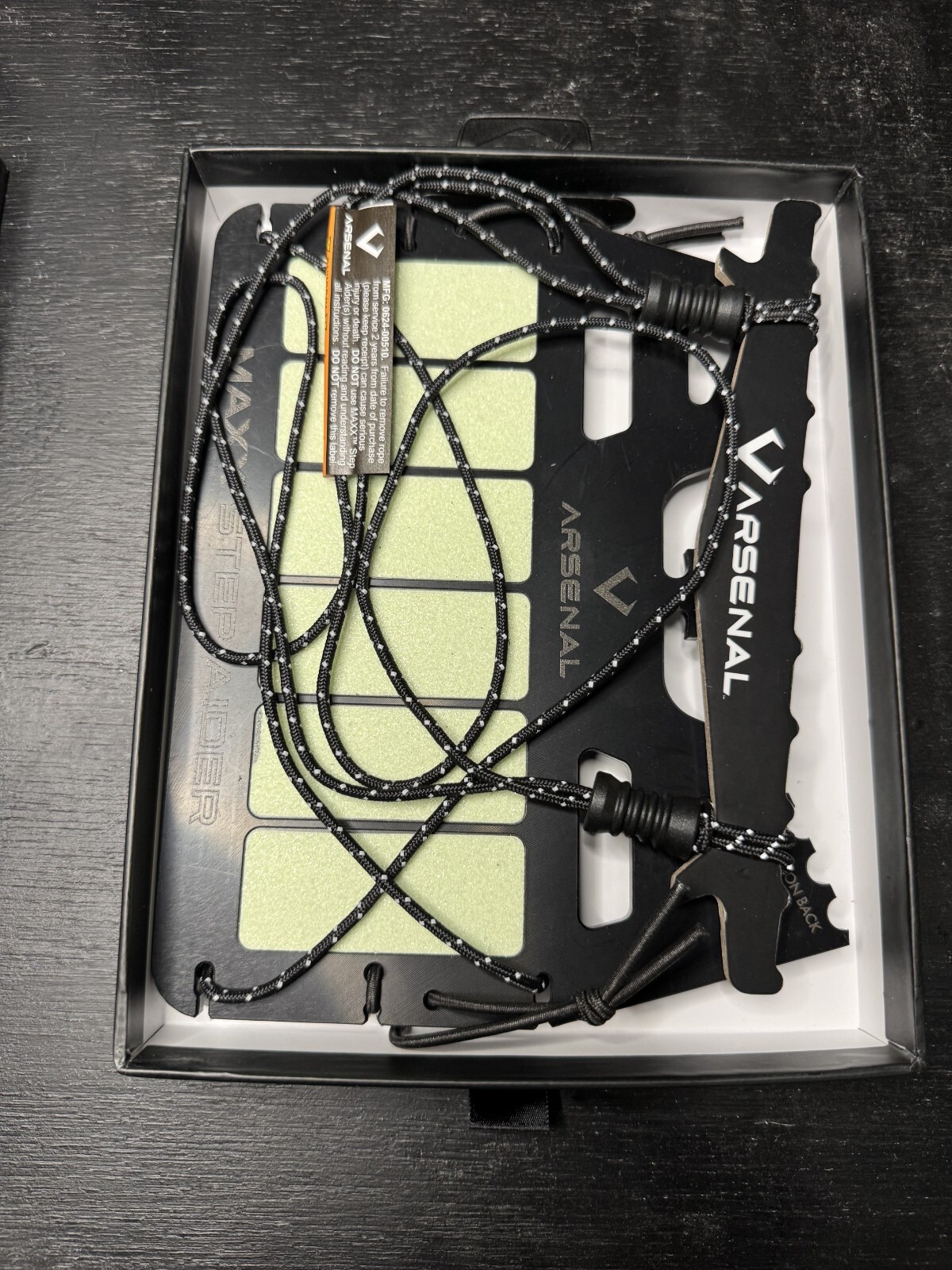 Hunt Arsenal MAXX Step Gen 2 Saddle Hunting Climbing Stick Aider New