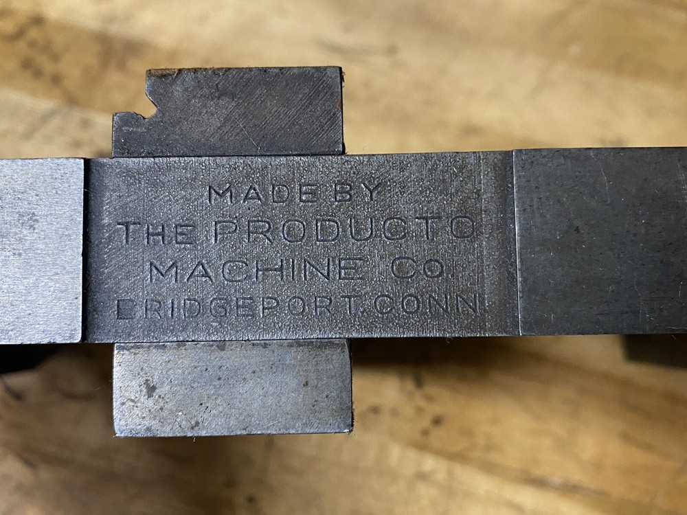 Bays State Style Producto Machine Vise for a Moore Tools Jig Grinder