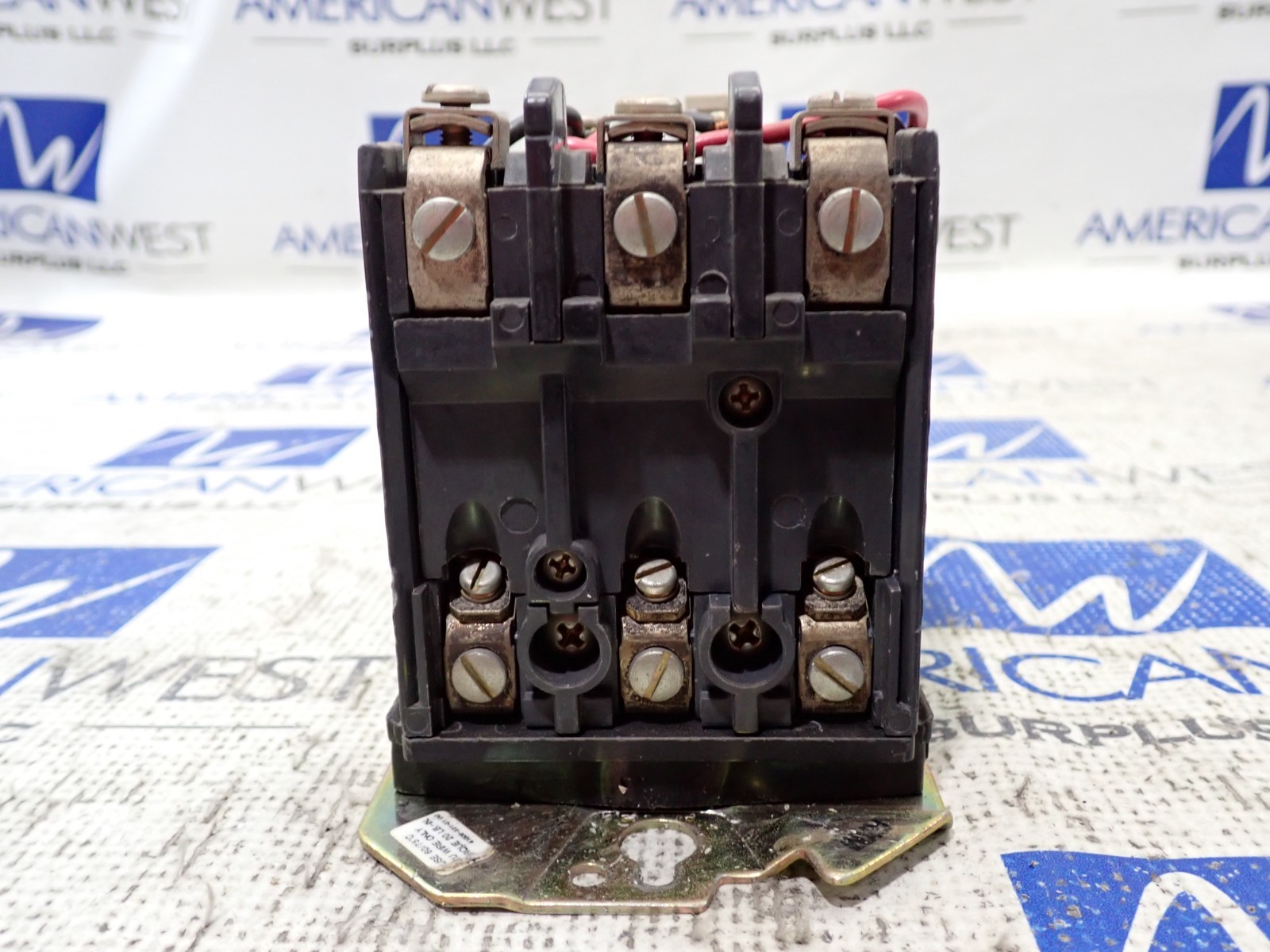 Allen Bradley 509-A0D 509-AOD Size 0 18 Amp Starter 120 Volt Coil Tested ST396