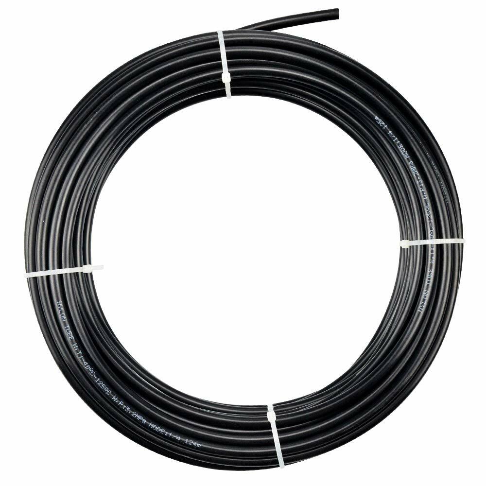 100 FT 3/8" OD DOT Approved Nylon Air Line Brake Hose For Air Suspension Horns