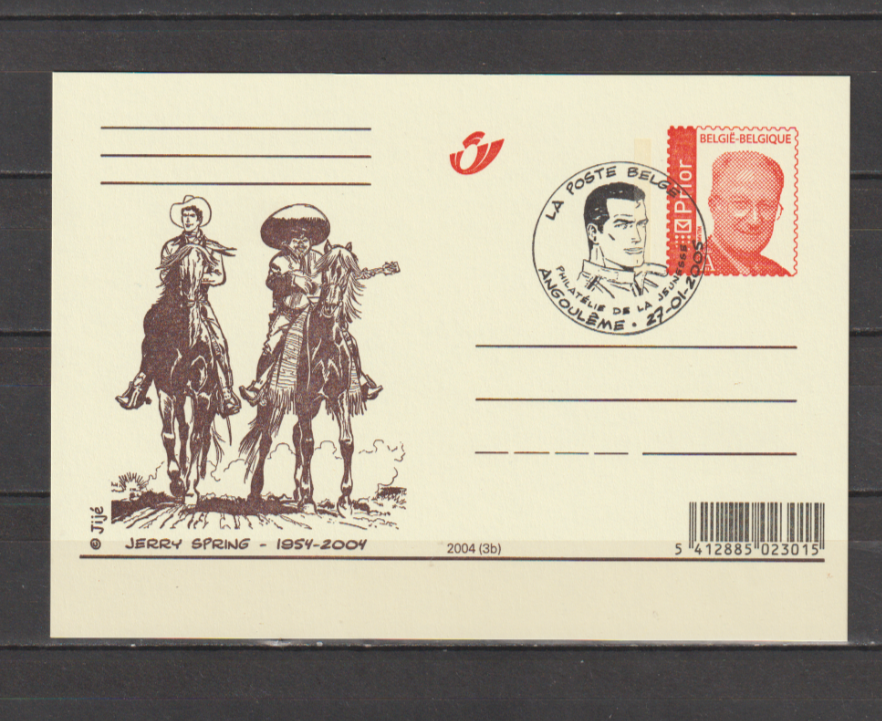 Belgium 2004 Jerry Spring Cartoon Card