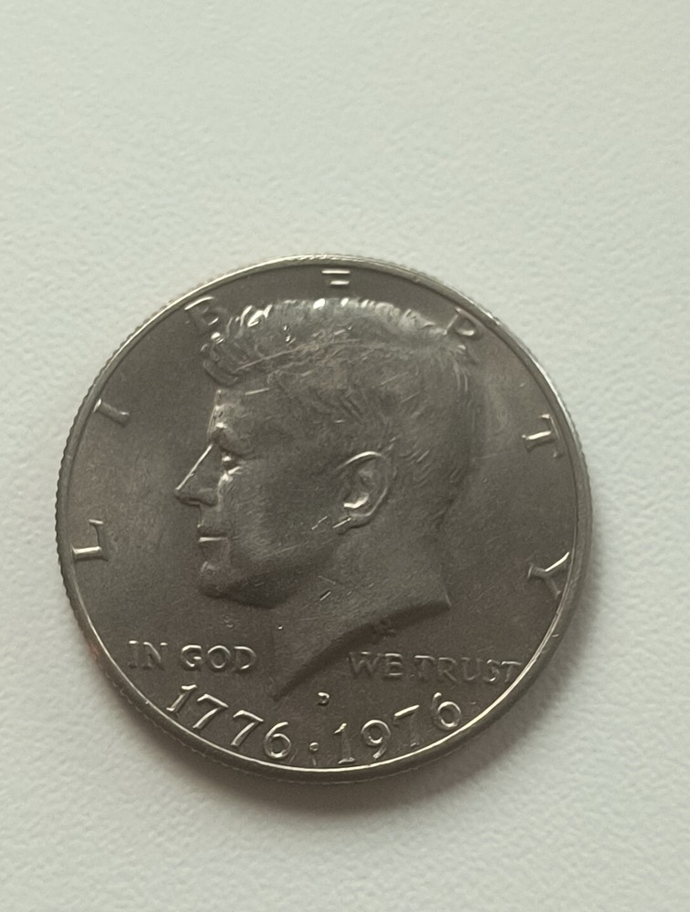 John F. Kennedy Bicentennial half dollar-D