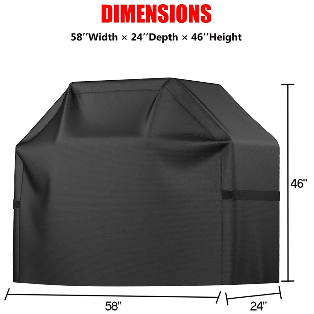 58 Inch 7130 Grill Cover For Weber Genesis II & Genesis 300 Series Gas Grills
