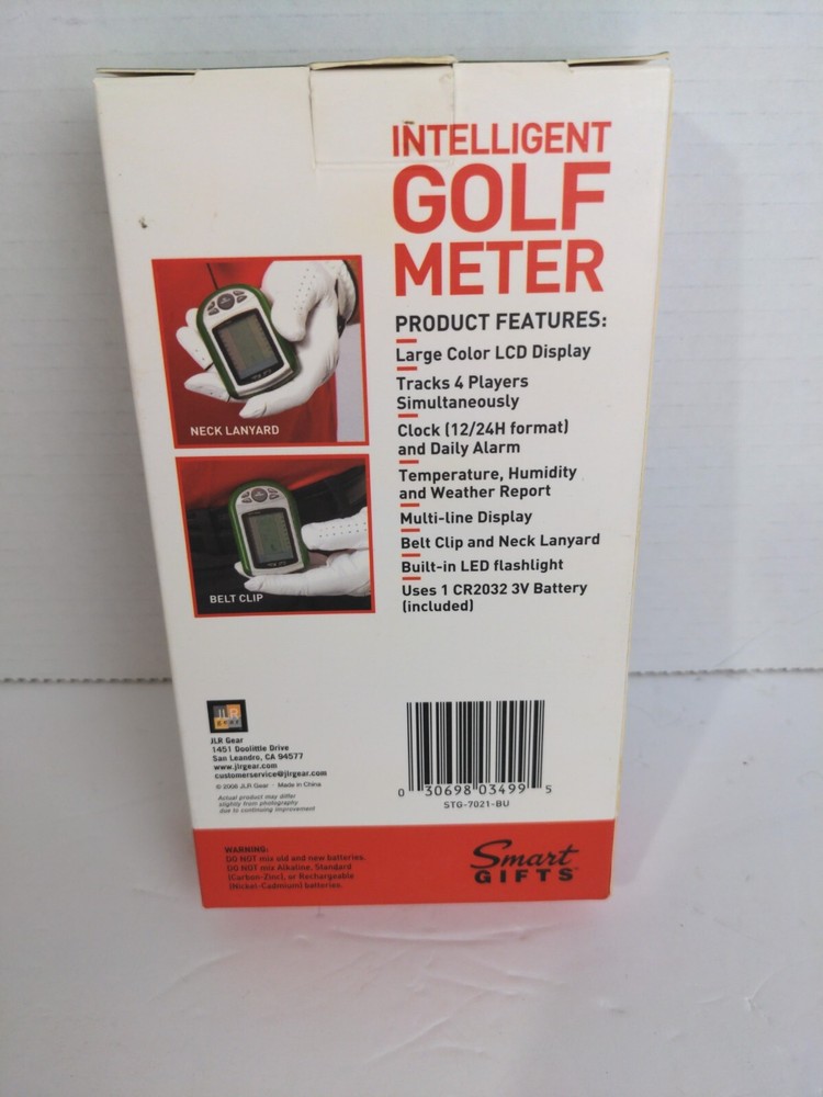 INTELLIGENT GOLF METER 11 Functions Keeps Score For 4 Golfers