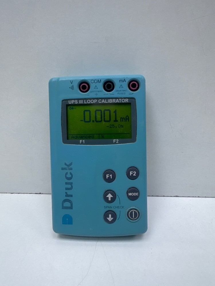 GE Druck UPS III LOOP CALIBRATOR