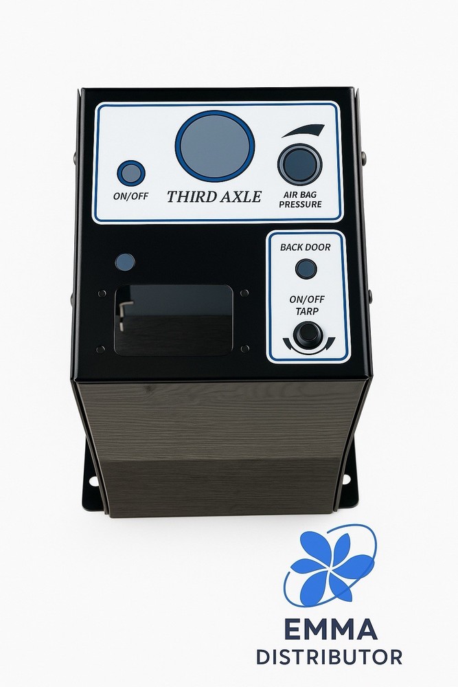 Cosole Dump Truck Controls Tower, Cable Dumping System,Black