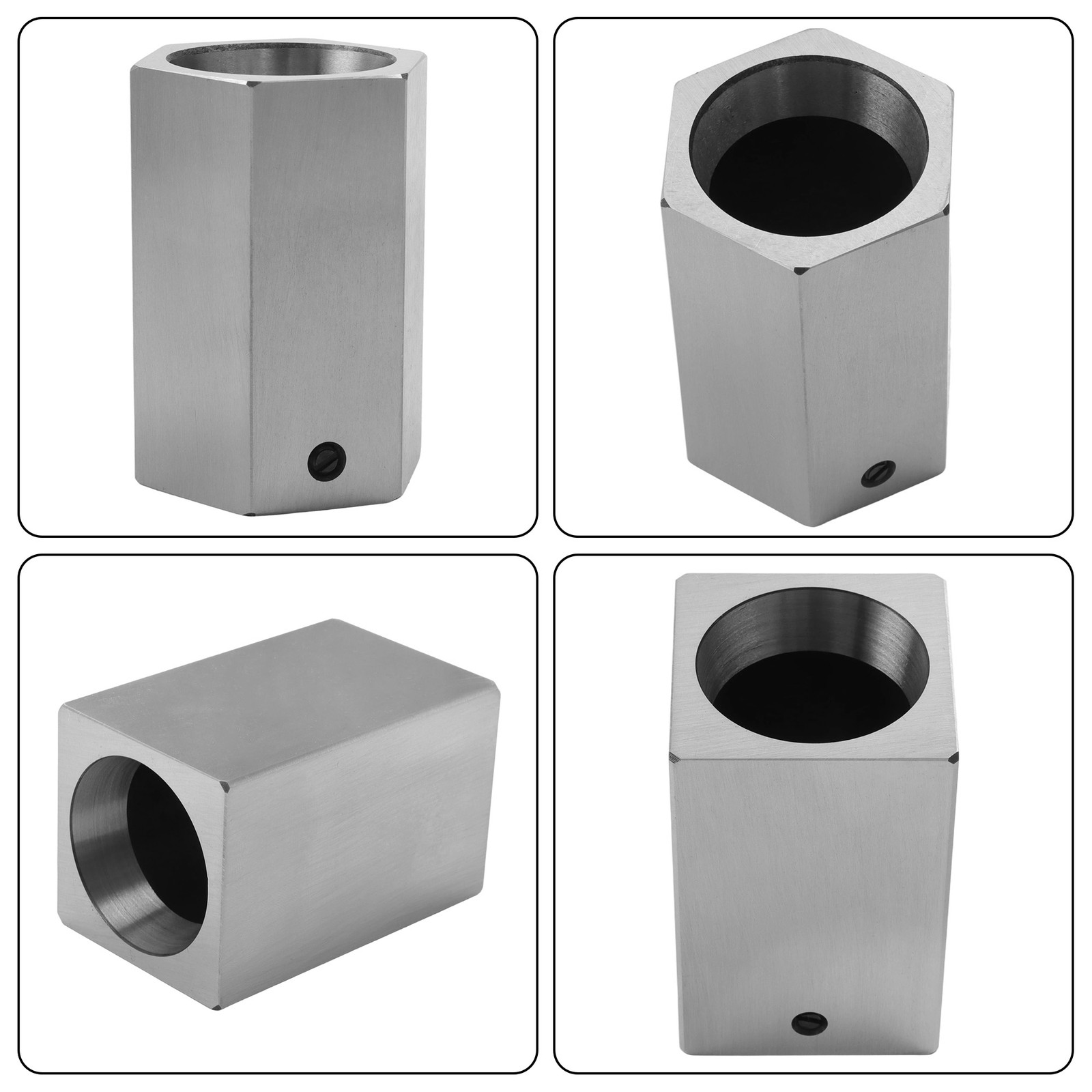 15 × 5C Fractional 1/8 - 1" Precision Collet Set & 5 Pcs Collet Block Set