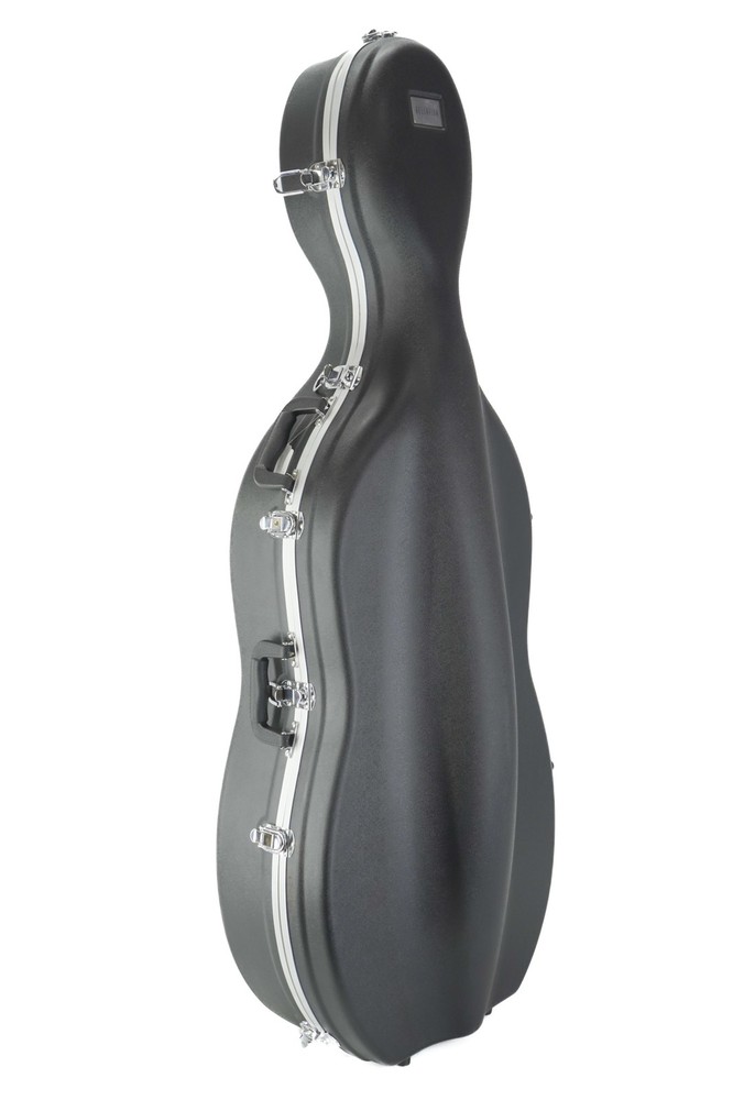 Bellafina ABS Cello Case With Wheels 3/4 Size - DENTED