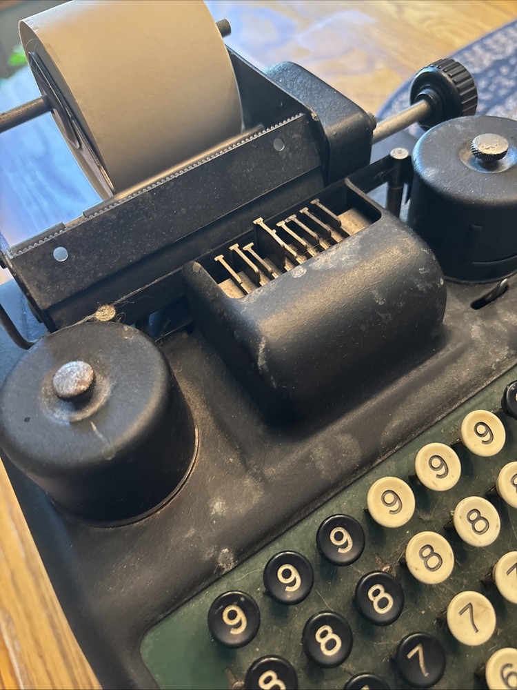 1920s Antique Manual Burroughs Adding Machine 280