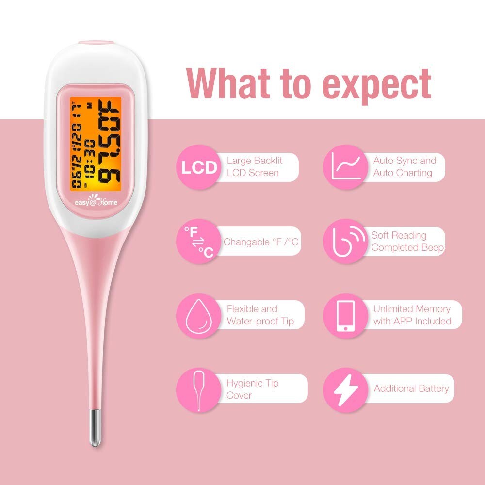 Premom Ovulation Predictor App Integrated Smart Basal Thermometer – EBT-300