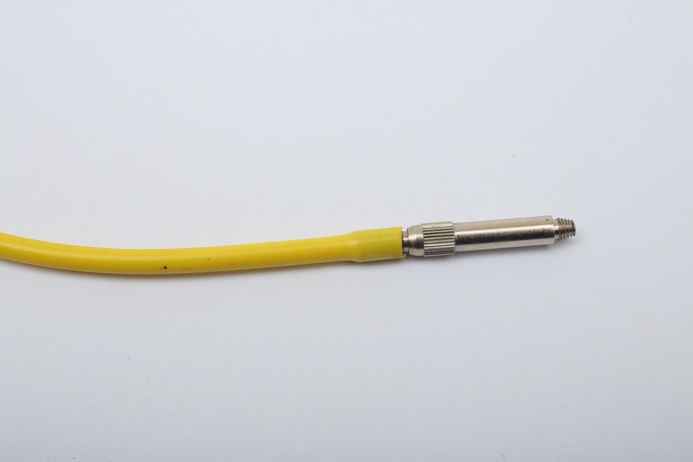 Prontor Germany 12" inch Mechanical YELLOW Cable Shutter Release Trigger+WORKS