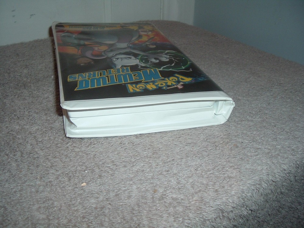 Pokemon: Mewtwo Returns (VHS, 2001, Clamshell Packaging) MOVIE