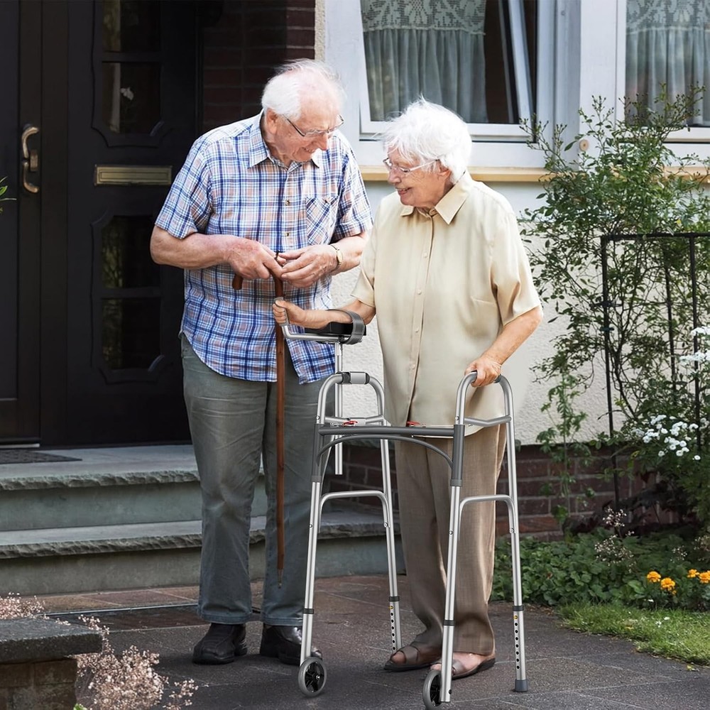 Walker Platform Attachment – Adjustable Height & Padded Armrest