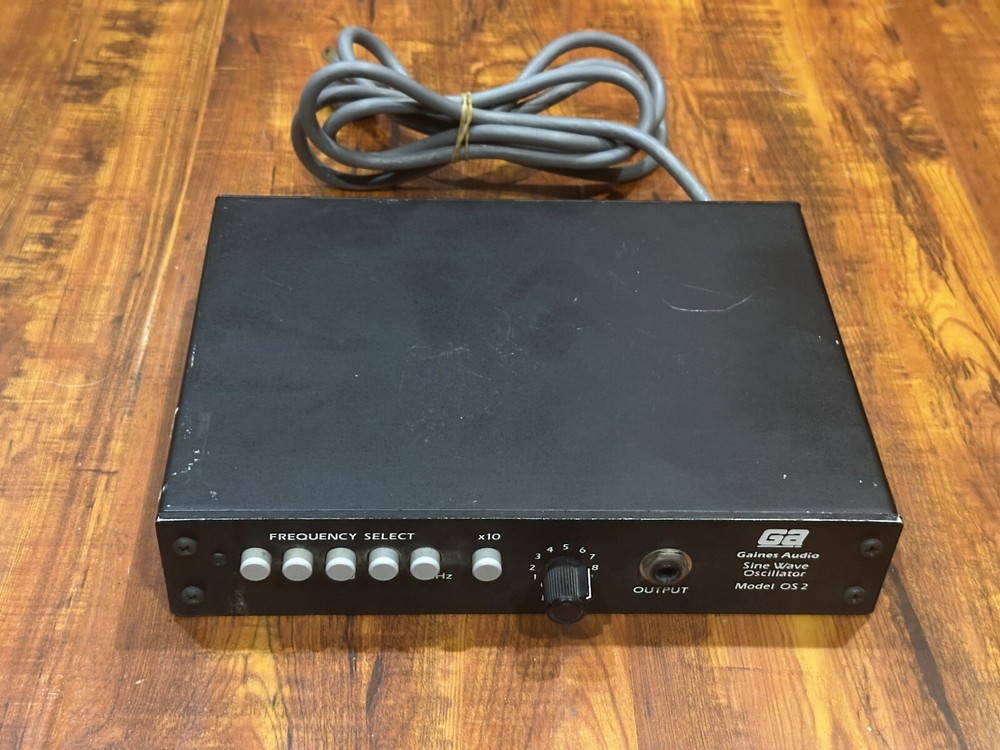 Gaines Audio Model OS2 OS 2 Multi-Frequency Sine Wave Oscillator