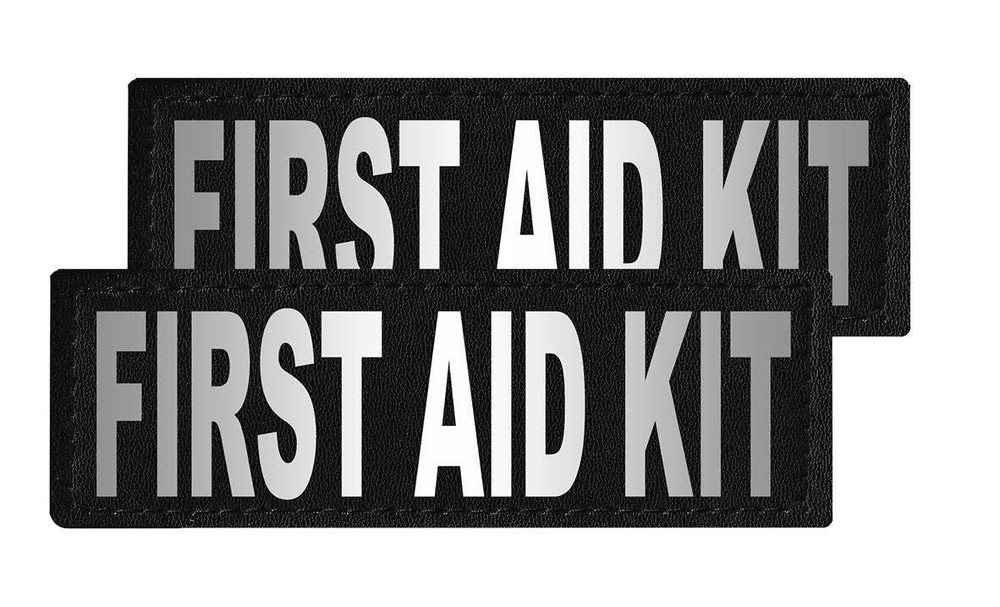 Removable Patches (2 Per Pack) - 2 x 6" FIRST AID KIT