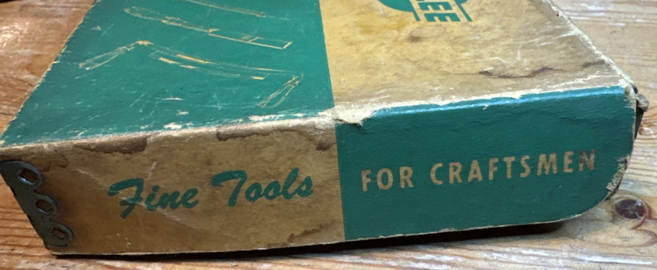 Vintage Greenlee 275P Solid Center Electric Boring Drill Bits Set w/ Orig Box