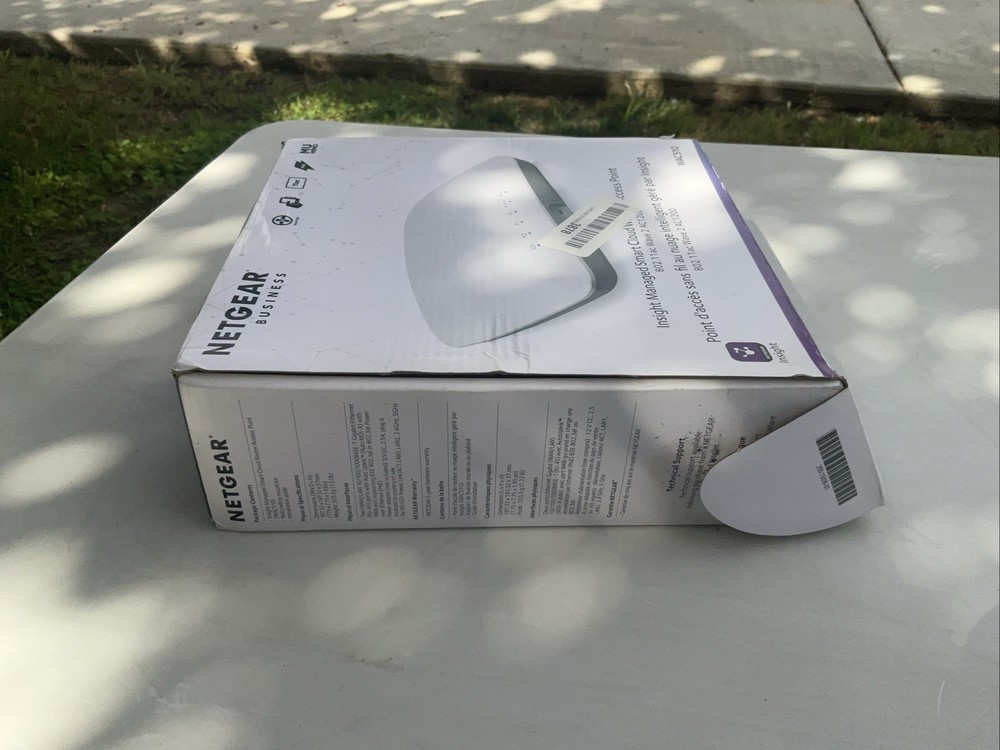 NETGEAR Insight Managed Smart Cloud Wirelesss Access Point WAC510 802.11ac