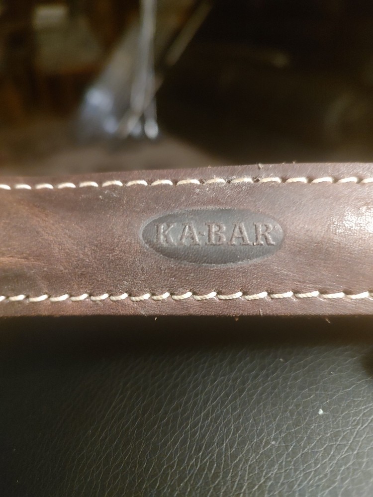 KA-BAR LEATHER SHEATH VERY SLIM