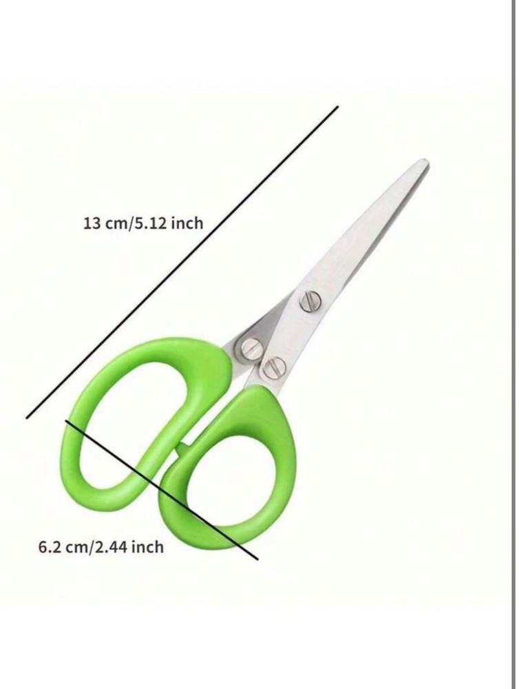 5-Layer Multi-Functional Stainless Steel Kitchen Scissors