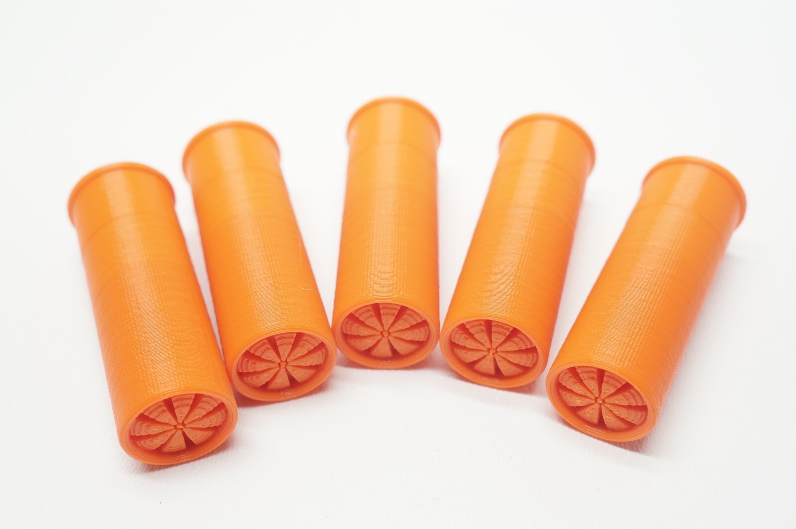 12Ga Snap Caps - Orange Safety Trainer Dummy Rounds 5Pc