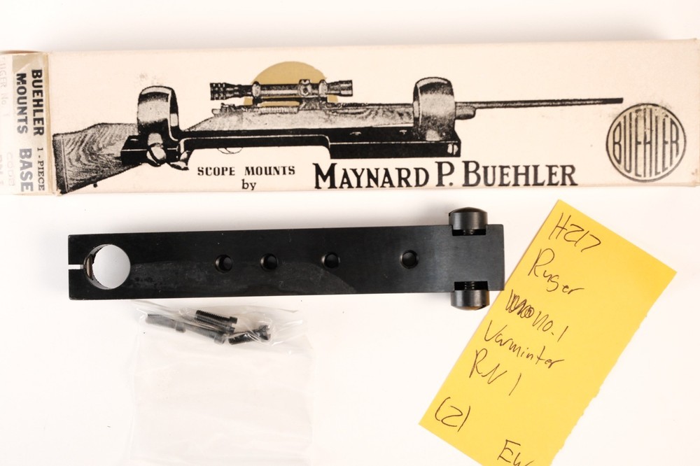 H217 Buehler Scope Mount Base Code RN1 Ruger No. 1 Varminter