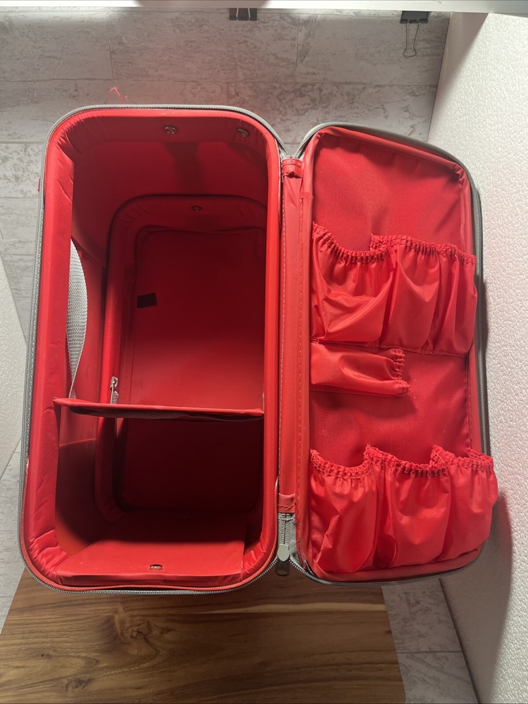 Snap On Tools Lunch Box Storage Carry Case Bag Rigid Frame Strap / Handle - EUC