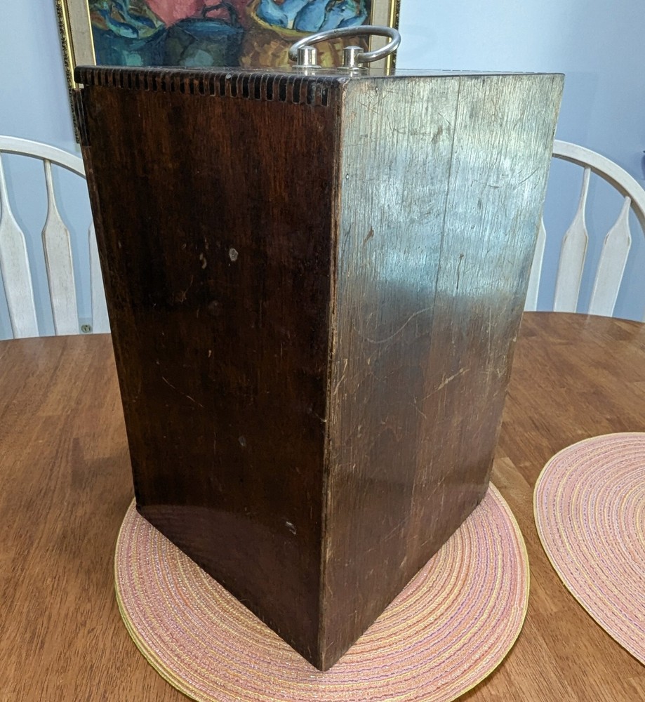 Antique C BAKER London Precision Microscope Complete Set Binocular NICE Loaded