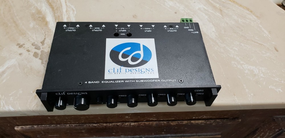 Clif Designs CD8Q old school equalizer