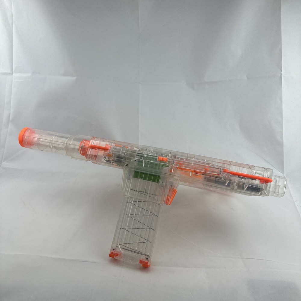 Nerf Modulus Ghost Ops Evader Blaster Clear Shell Light-Up