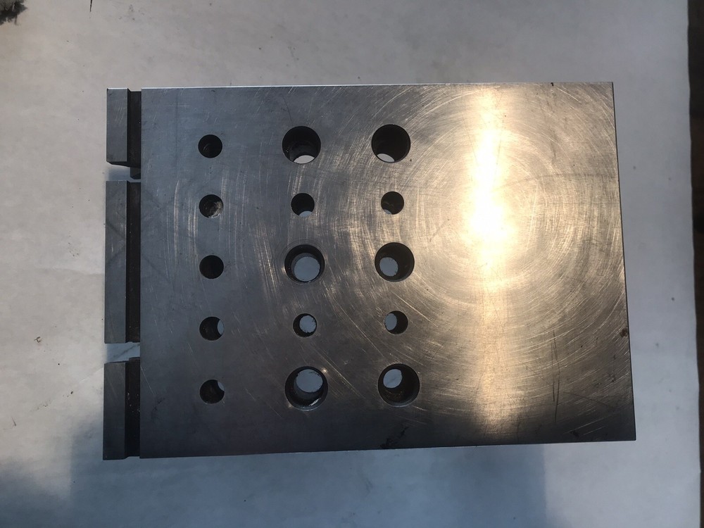set up fixture block, v block, angle block