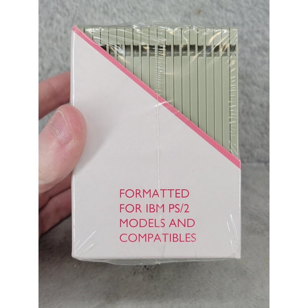 HMC 20 Pack 3.5" DSHD Formatted Floppy Diskettes IBM PS/2 Compatible