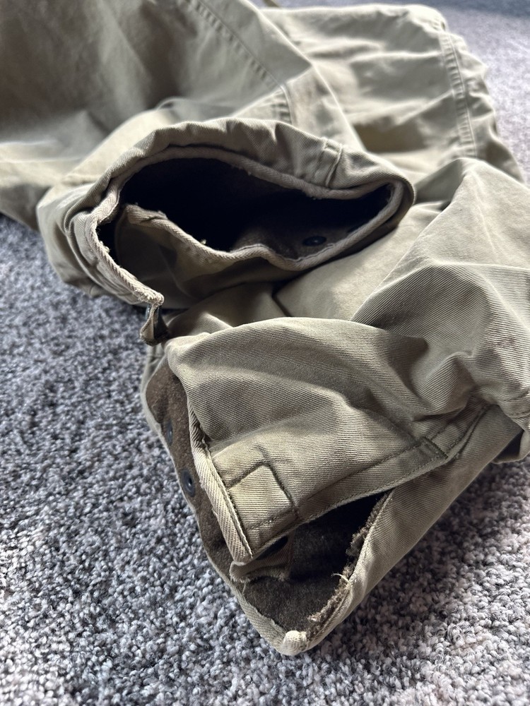 WW2 40s US Army Second Pattern Tanker Bib Overalls