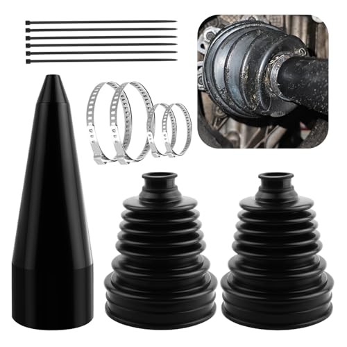 CV Boot Repair Kit Includes CVs Boot Expander Tool,Soft CV Axle Boots Repair